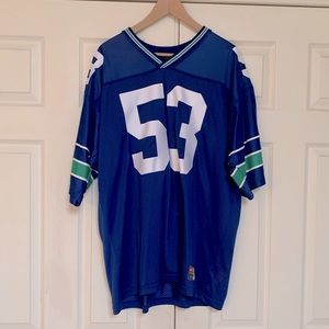 Seattle Seahawks Vintage Jim Sweeney 1990s #53 Jersey